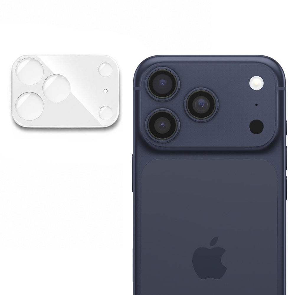 Protecție cameră Techsuit iPhone 17 Pro, sticlă 9H – Argintiu – imagine 5