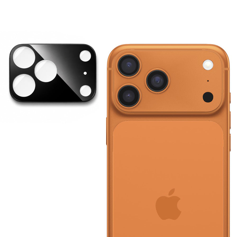 Protecție cameră Techsuit Full Camera Glass iPhone 17 Pro Max – Negru – imagine 1 din 8