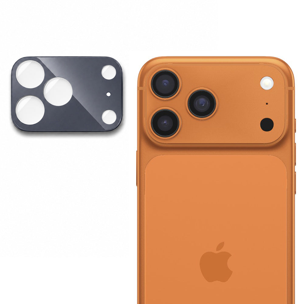 Protecție cameră Techsuit Full Camera Glass iPhone 17 Pro Max – Albastru închis – imagine 7 din 8