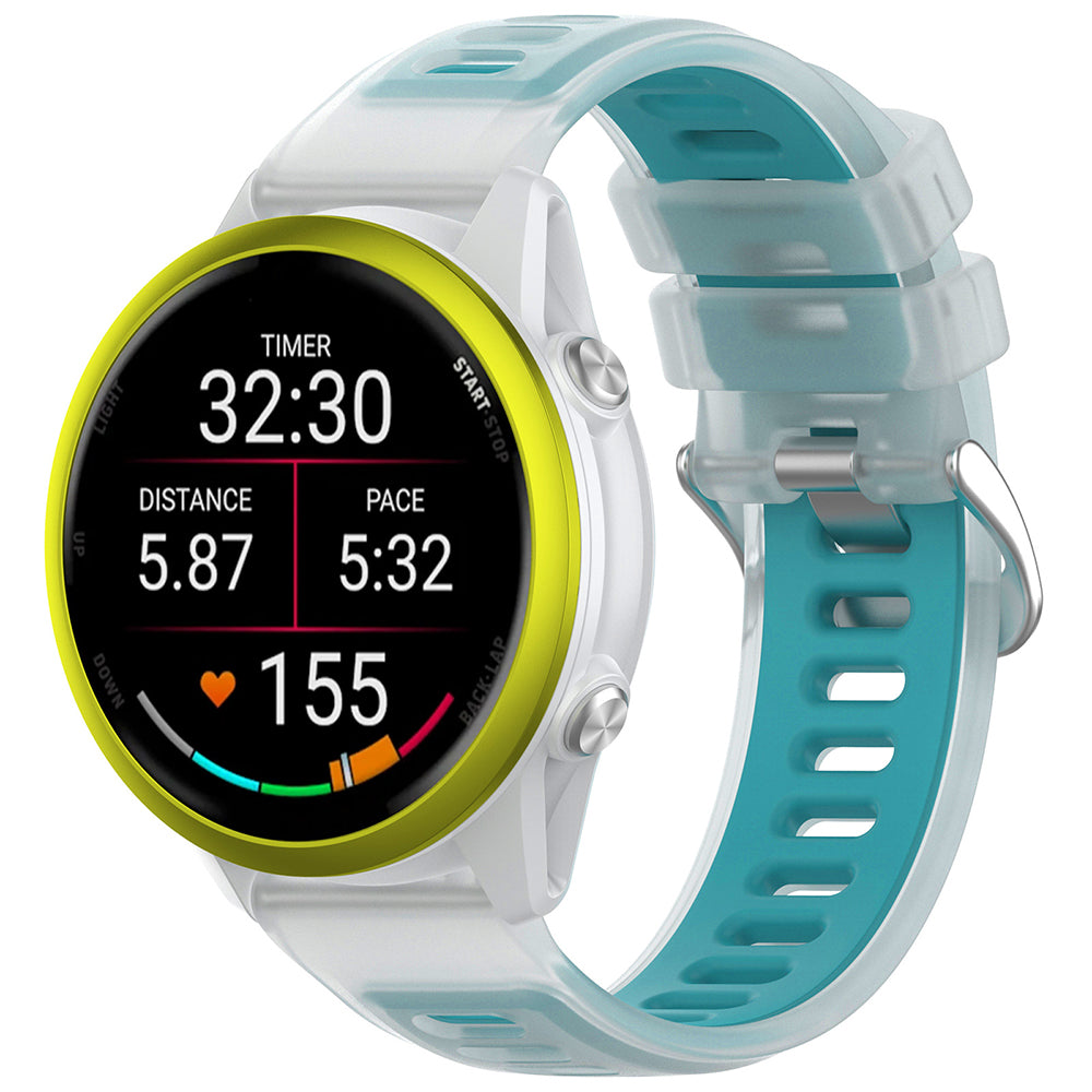 Curea Samsung Galaxy Watch (46 mm) Techsuit W084, silicon, turcoaz – imagine 2