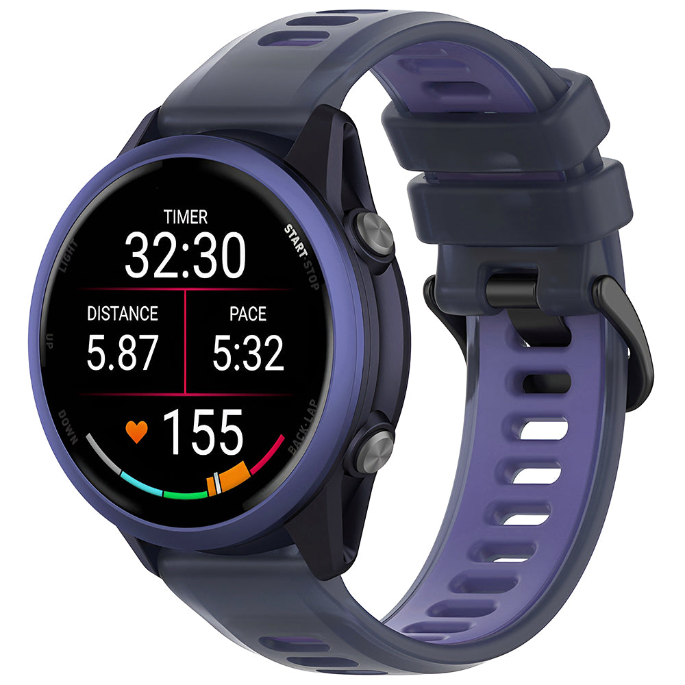Curea Samsung Galaxy Watch (46 mm)/Watch 3 Techsuit W084, silicon, mov – imagine 2