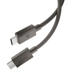 Cablu Spigen Essential EB6015CC USB-C la USB-C 1,5 m – Gri închis (Gunmetal) – imagine 15