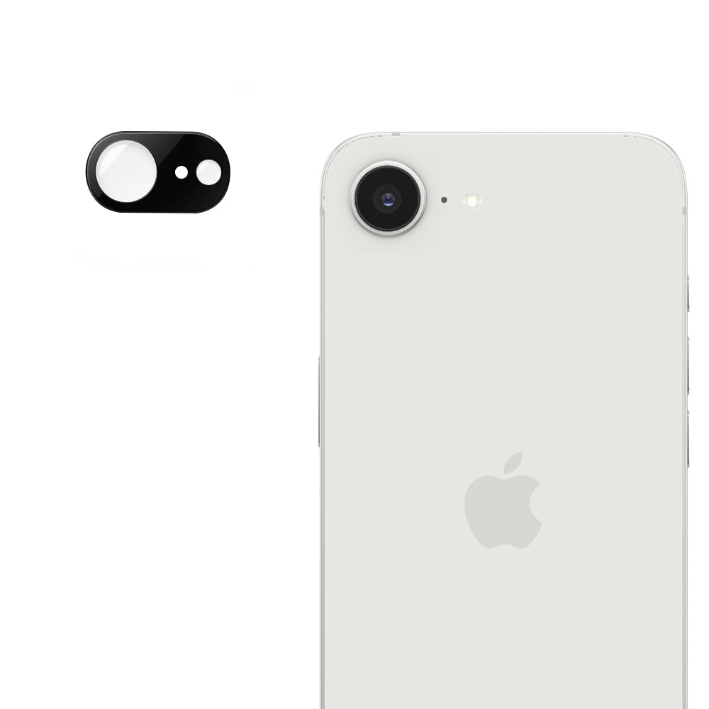 Protecție cameră Techsuit iPhone 16e / 17e, sticlă 9H – imagine 1