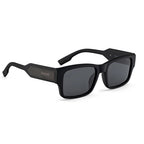 Ochelari soare polarizați bărbați, pătrați negri – Techsuit 8485 – Negru – imagine 4