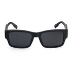 Ochelari soare polarizați bărbați, pătrați negri – Techsuit 8485 – Negru – imagine 3
