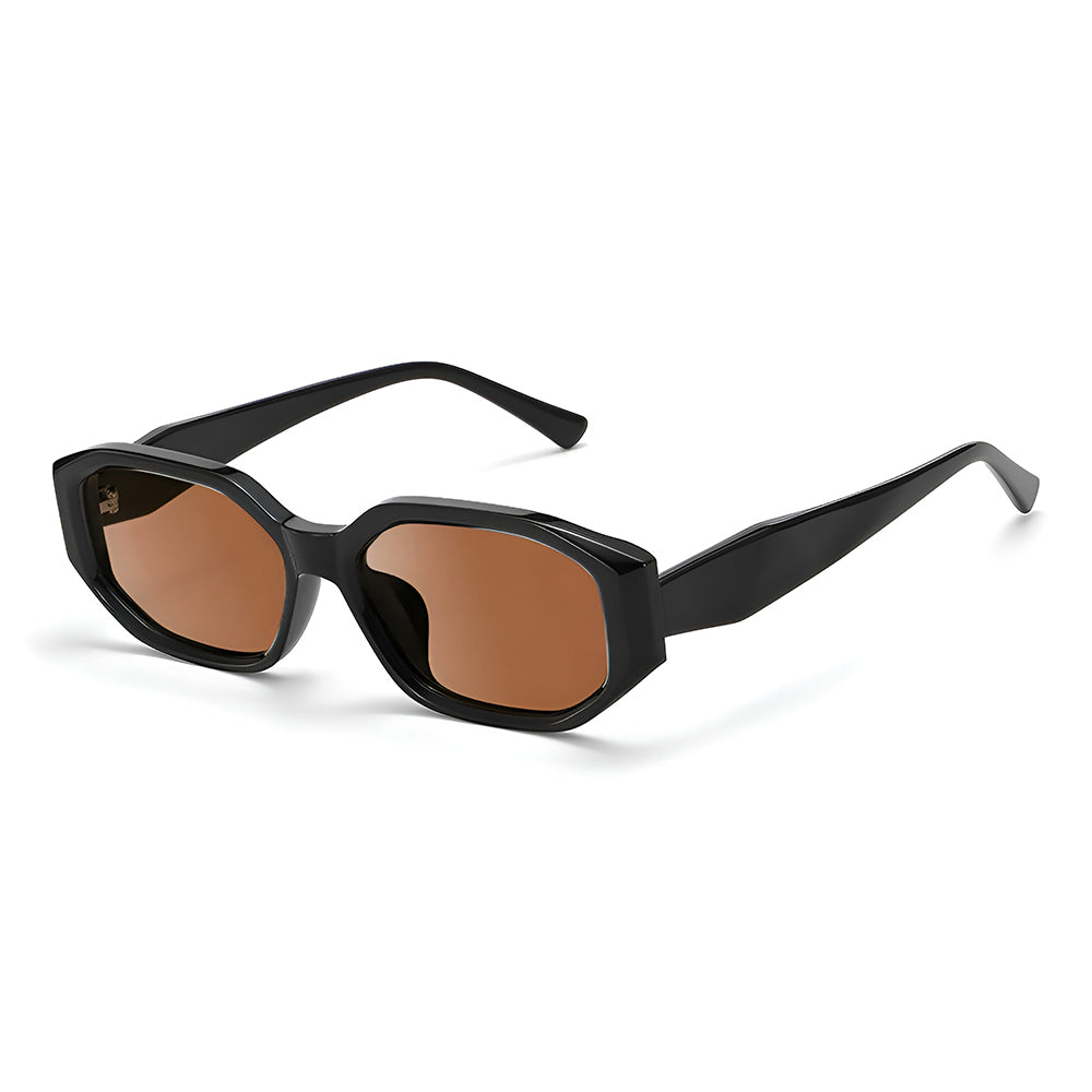 Ochelari soare polarizați adolescenți 10–16 ani – Techsuit 11153 – Negru / maro – imagine 3