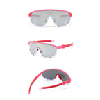 Ochelari soare sport polarizați copii 4–10 ani – Techsuit 2025 – Roz – imagine 7