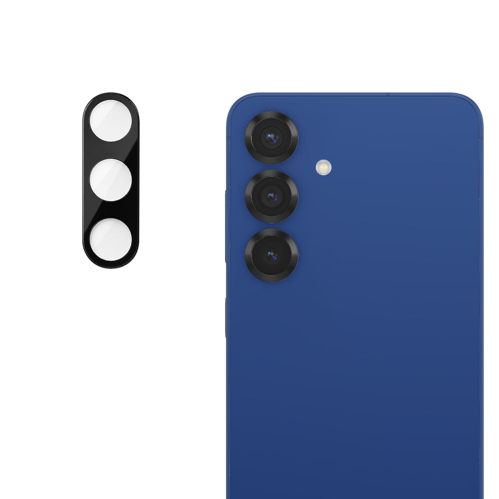Protecție cameră Techsuit Galaxy S25, sticlă 9H – imagine 1