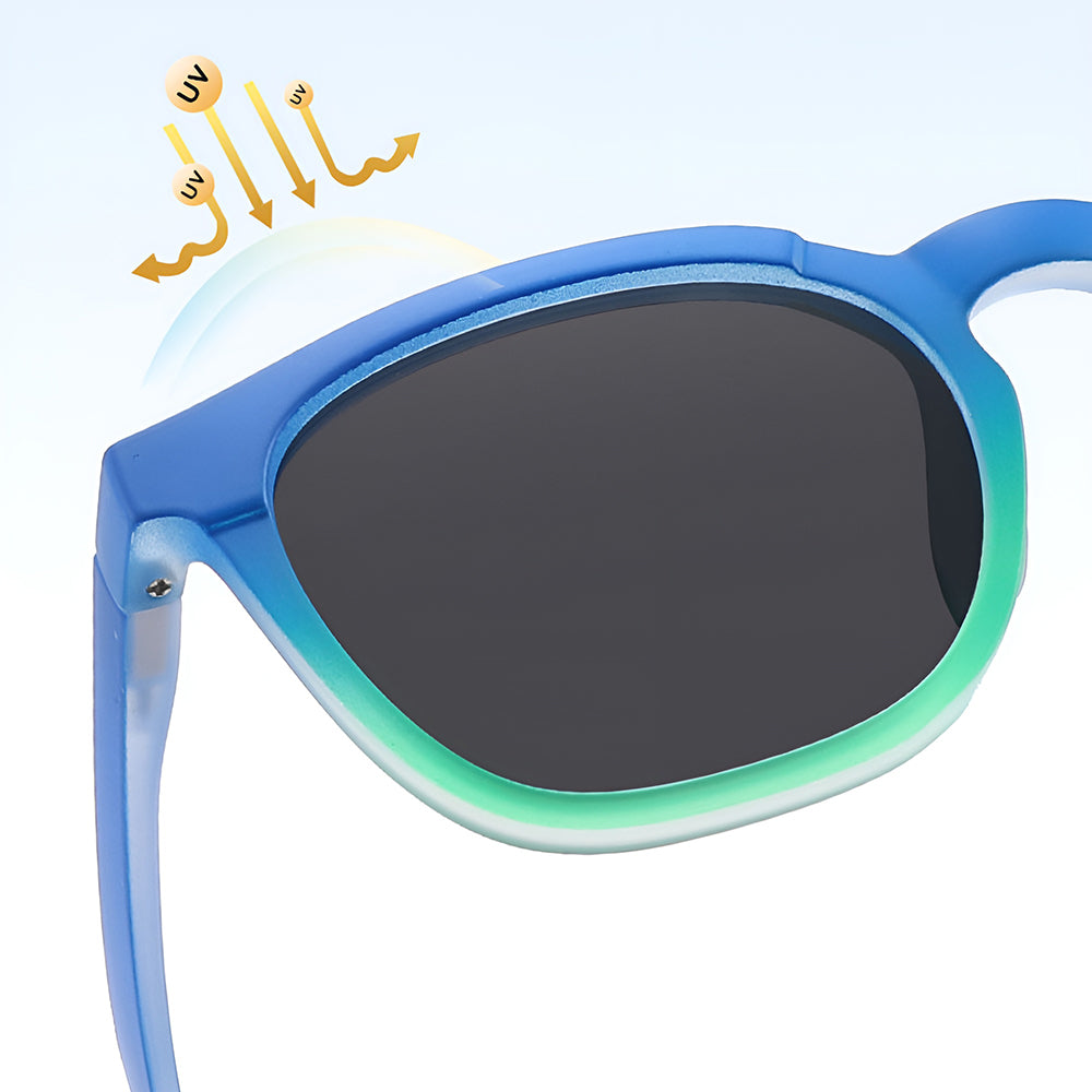 Ochelari soare polarizați copii 3–5 ani, UV400 – Techsuit 691 – Mov / violet – imagine 18
