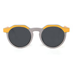 Ochelari soare polarizați copii, ramă flexibilă, UV400 – Techsuit 601 – Portocaliu / gri – imagine 5