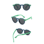 Ochelari soare polarizați copii, ramă flexibilă, UV400 – Techsuit 601 – Mov / roz – imagine 4