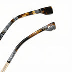 Ochelari lumină albastră femei, ramă flat-top – Techsuit LS202 – Lemn roșu – imagine 4