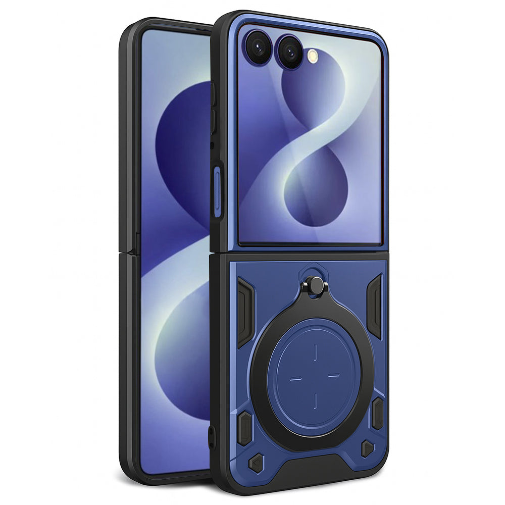Husă Techsuit CamGuard Pro Galaxy Z Flip8 – Albastru – imagine 4
