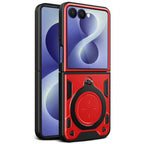 Husă Techsuit CamGuard Pro Galaxy Z Flip8 – Roșu – imagine 3