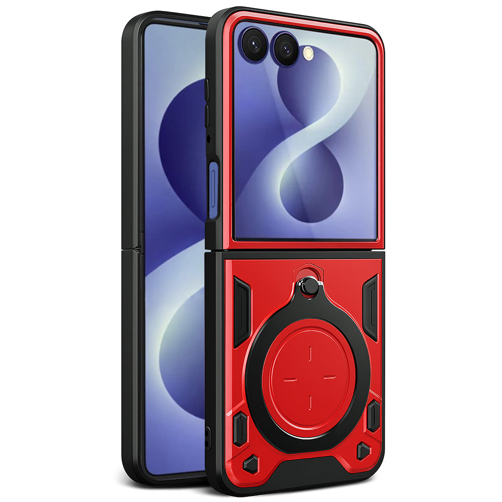 Husă Techsuit CamGuard Pro Galaxy Z Flip8 – Roșu – imagine 3