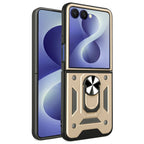Husă Techsuit CamShield Galaxy Z Flip8 – Auriu – imagine 7