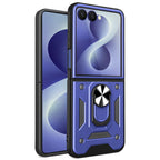 Husă Techsuit CamShield Galaxy Z Flip8 – Albastru – imagine 3