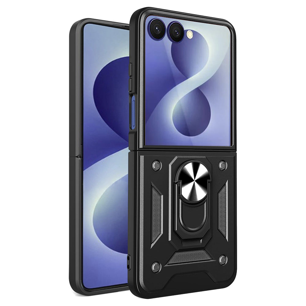 Husă Techsuit CamShield Galaxy Z Flip8 – Negru – imagine 5
