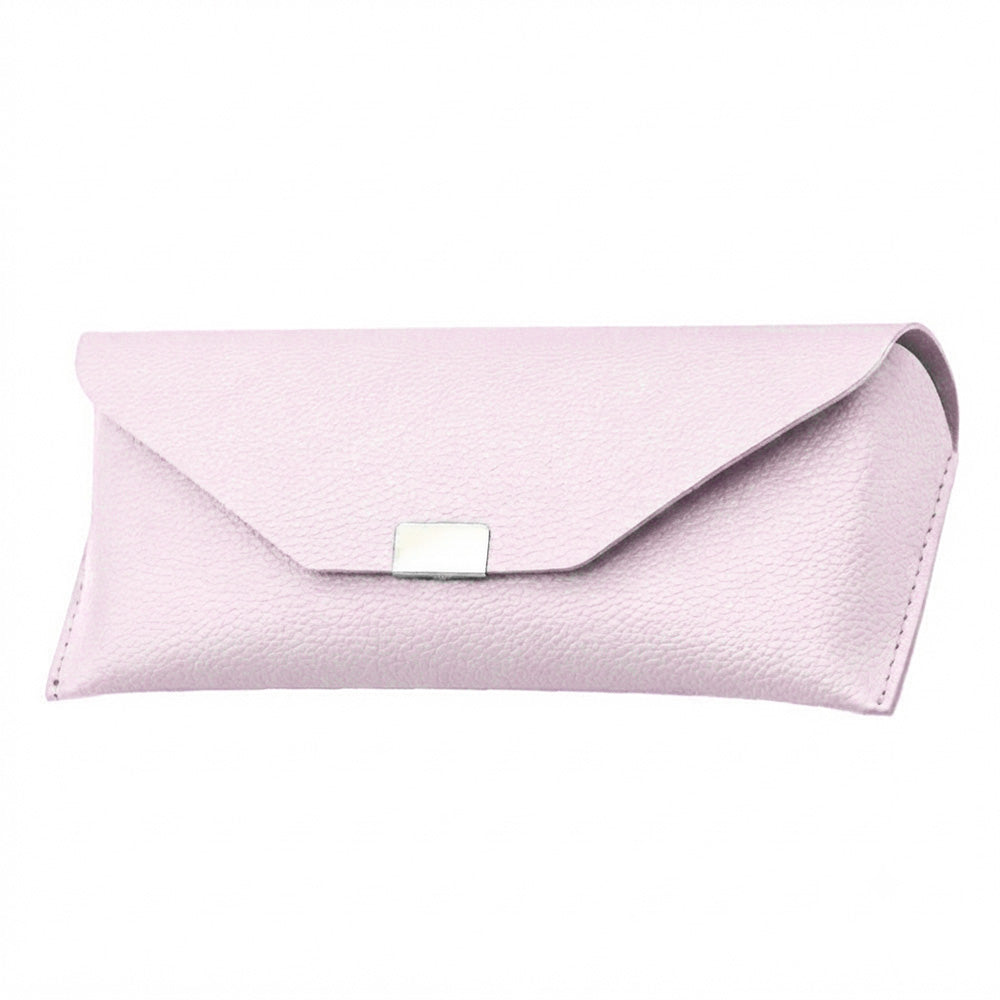 Toc ochelari piele ecologică cu capsă, 16,5 x 8 cm – Techsuit ETK4 – Mov – imagine 5