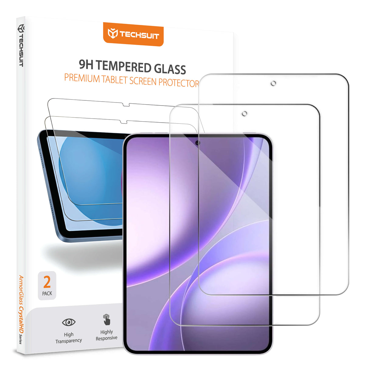 Folie sticlă Oppo Pad Mini 8.8 Techsuit ArmorGlass CrystalHD, 2 buc. – imagine 1