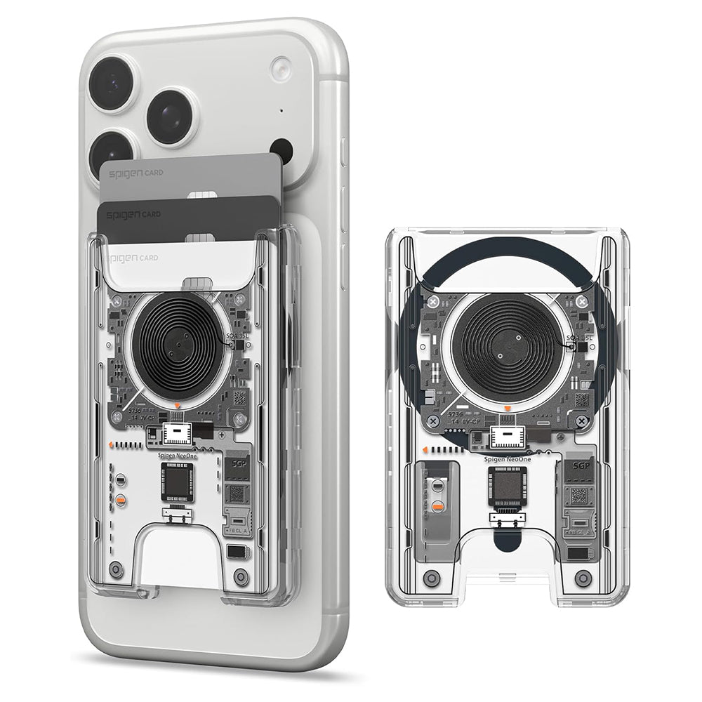 Portofel MagSafe Spigen Ultra Hybrid Zero One – imagine 1