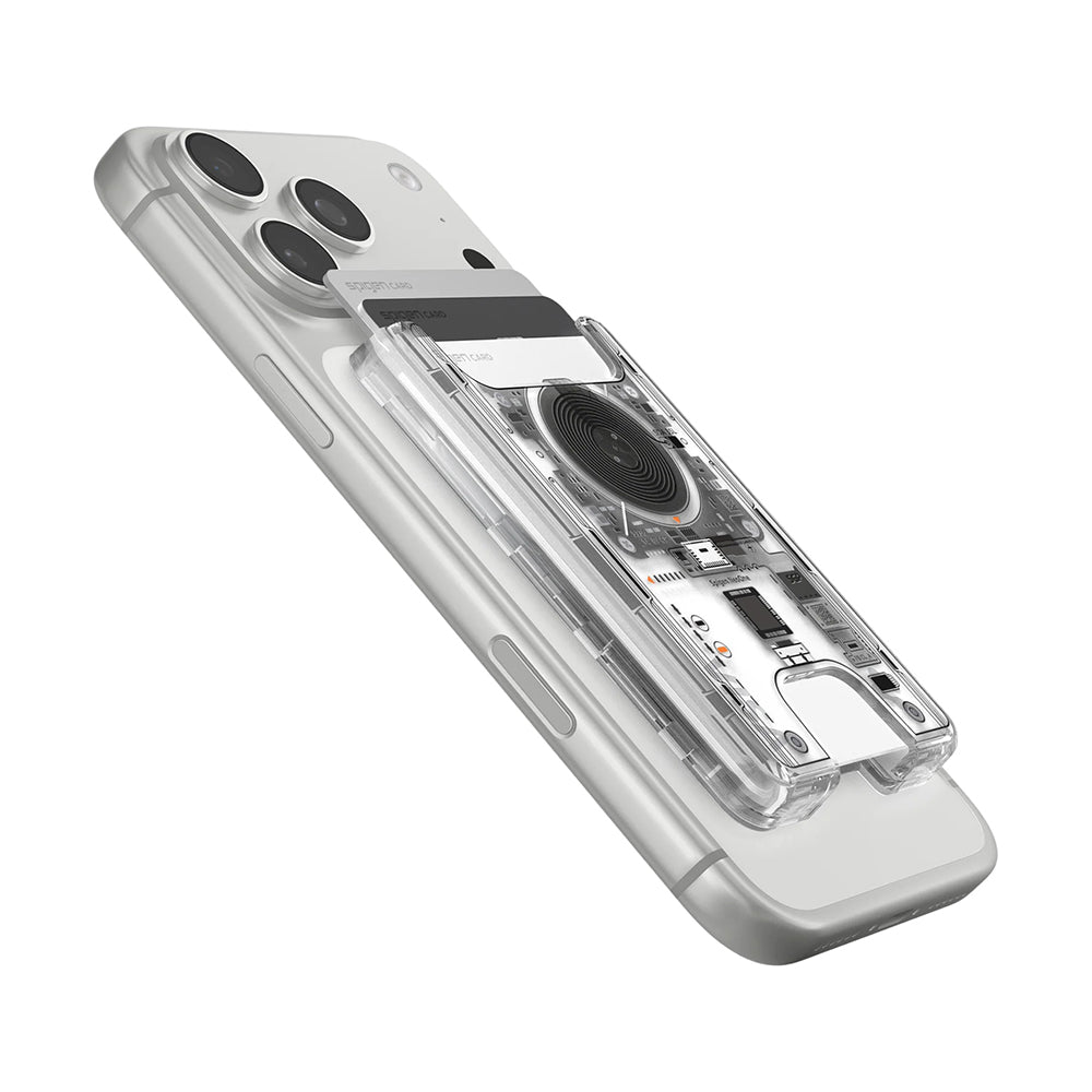 Portofel MagSafe Spigen Ultra Hybrid Zero One – imagine 3