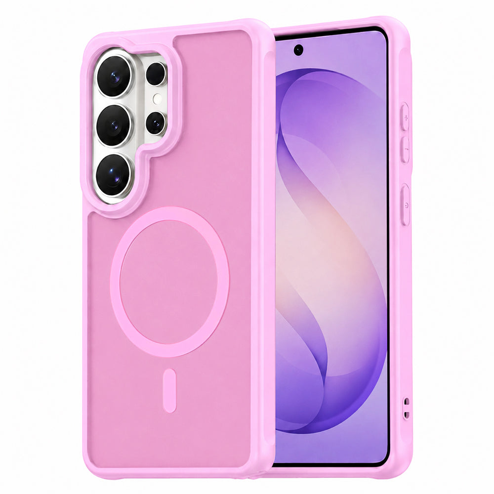 Husă Techsuit HaloFrost II MagSafe Galaxy S26 Ultra – Roz – imagine 9