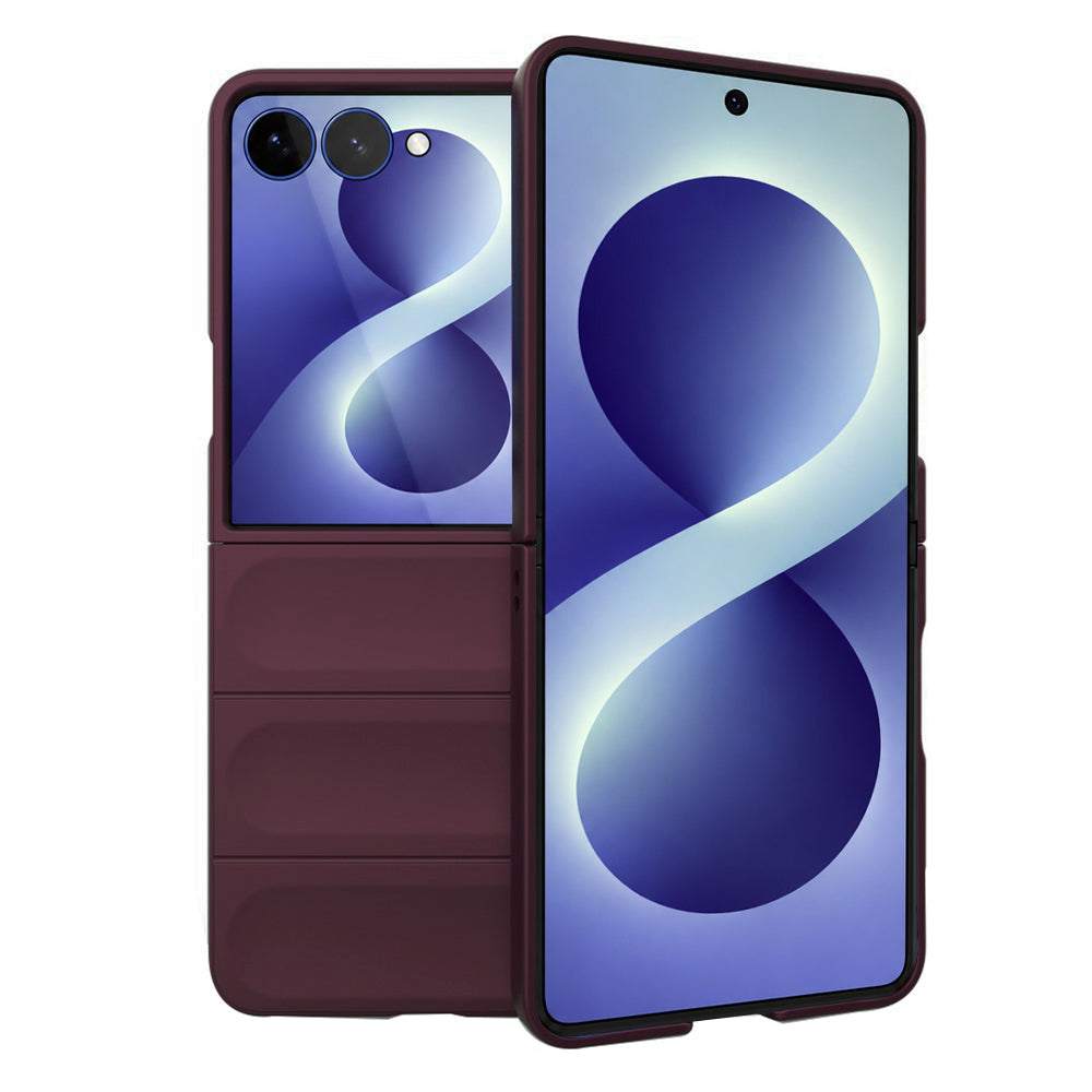 Husă Techsuit Magic Shield Galaxy Z Flip8 – Bordo – imagine 9