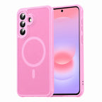 Husă Techsuit HaloFrost II MagSafe Galaxy A37 5G – Roz – imagine 1