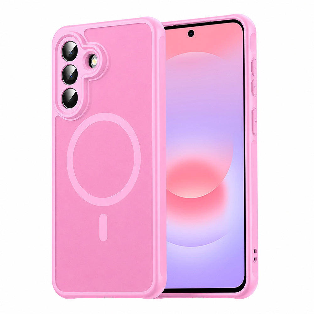 Husă Techsuit HaloFrost II MagSafe Galaxy A37 5G – Roz – imagine 1