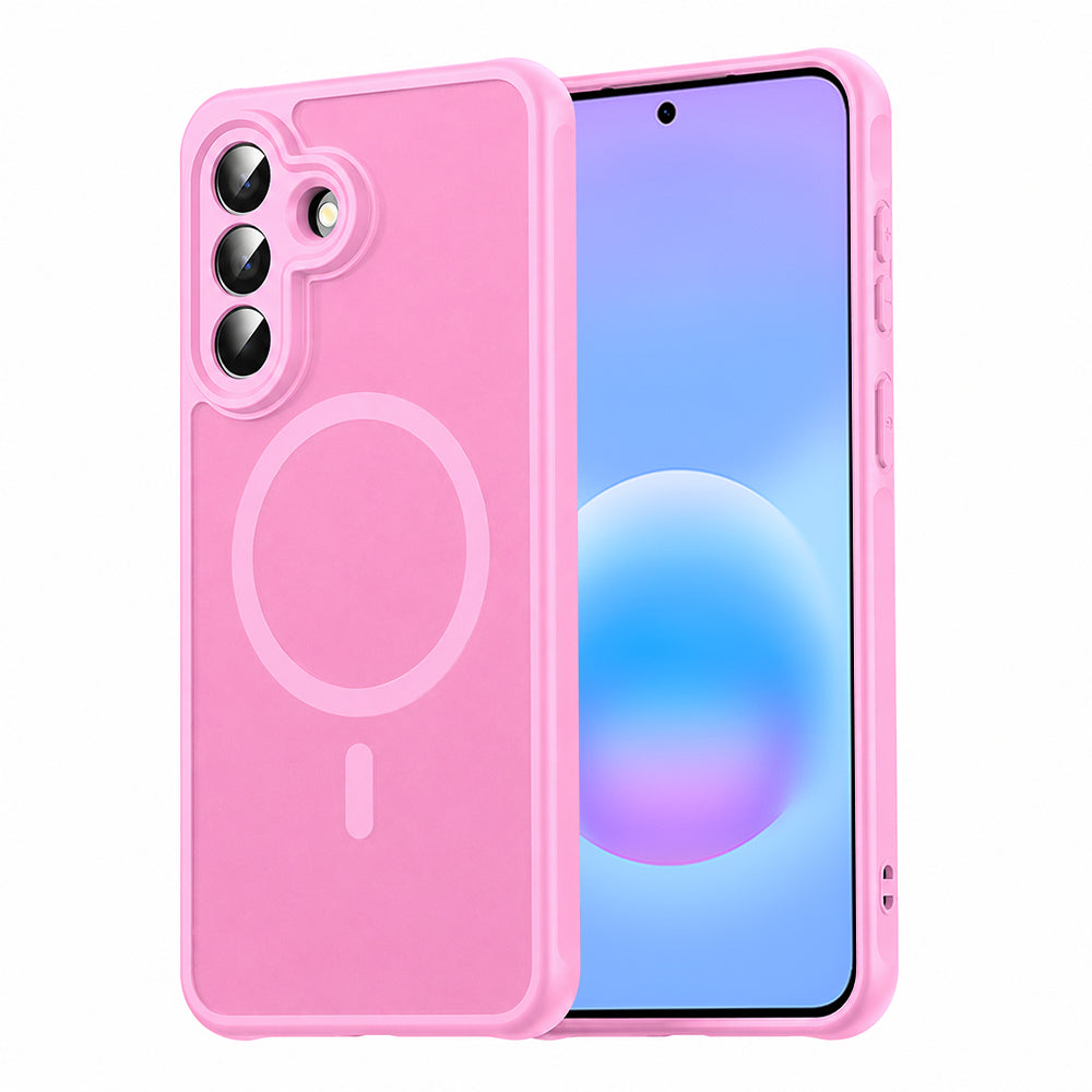 Husă Techsuit HaloFrost II MagSafe Galaxy A57 5G – Roz – imagine 3