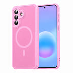 Husă Techsuit HaloFrost II MagSafe Galaxy A57 5G – Roz – imagine 3