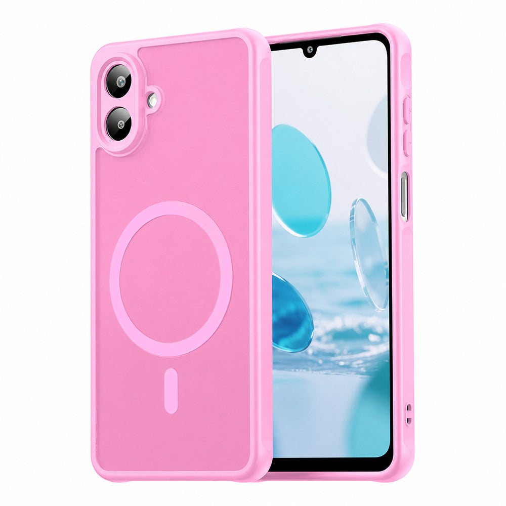 Husă Techsuit HaloFrost II MagSafe Galaxy A07 – Roz – imagine 3