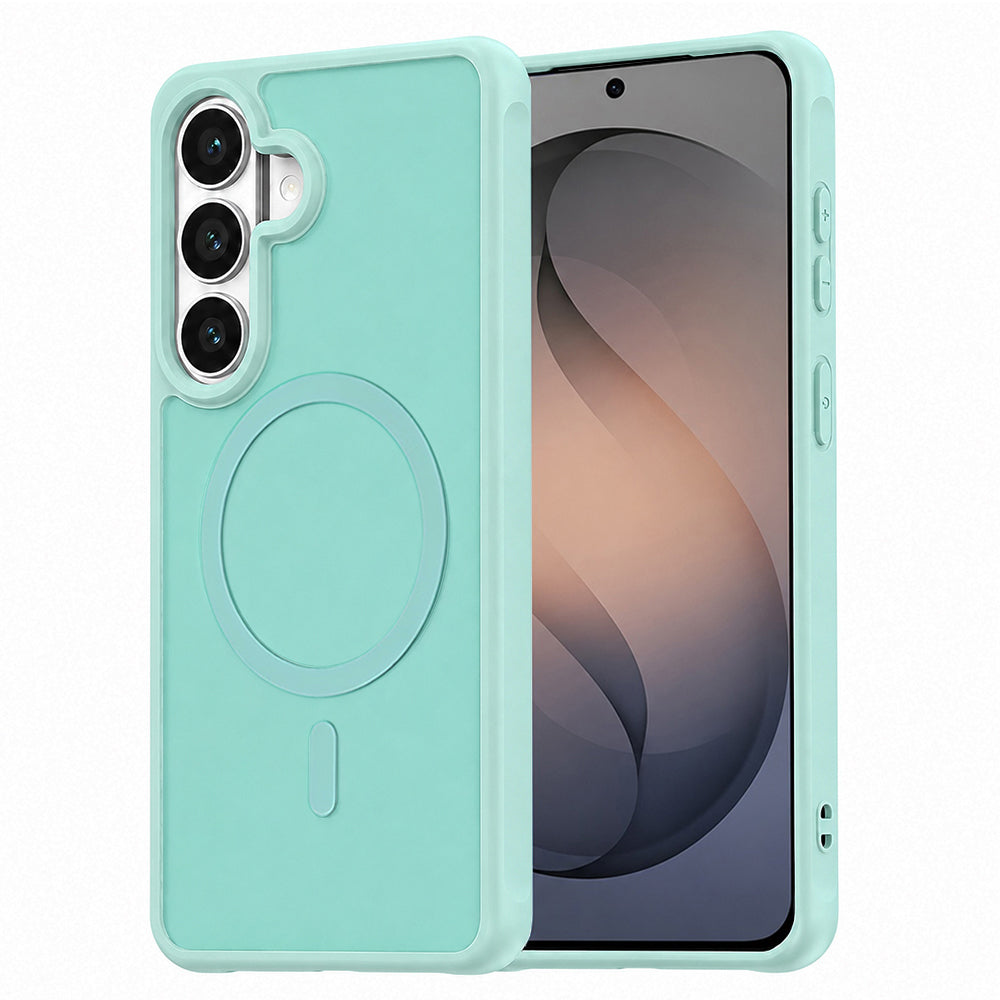Husă Techsuit HaloFrost II MagSafe Galaxy S26 – Verde mentă – imagine 11