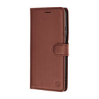 Husă Motorola Edge 70 Pro tip portofel Techsuit Leather Folio, maro – imagine 3