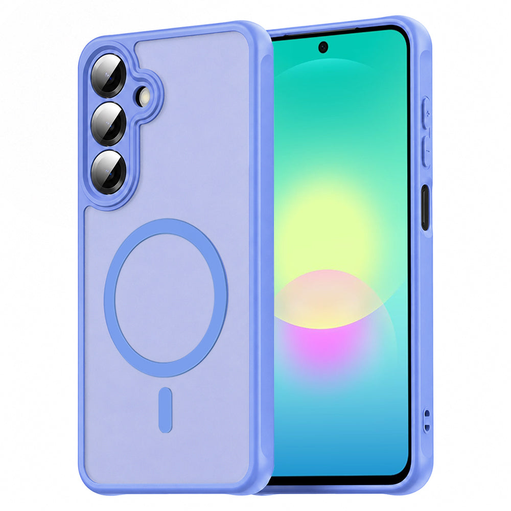 Husă Techsuit HaloFrost II MagSafe Galaxy A27 5G – Bleu – imagine 12