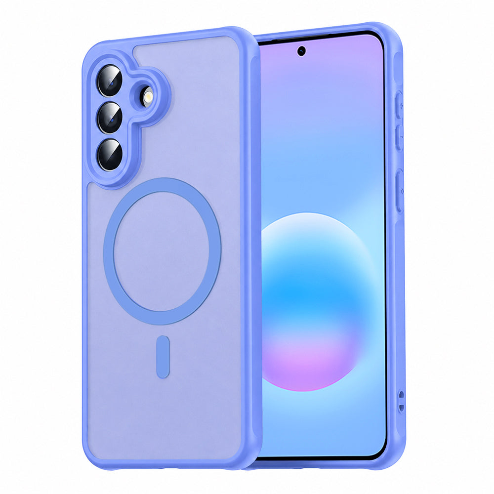 Husă Galaxy A57 5G Techsuit HaloFrost II MagSafe, bleu – imagine 1