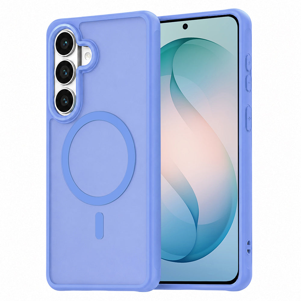 Husă Techsuit HaloFrost II MagSafe Galaxy S26 Plus – Bleu – imagine 9