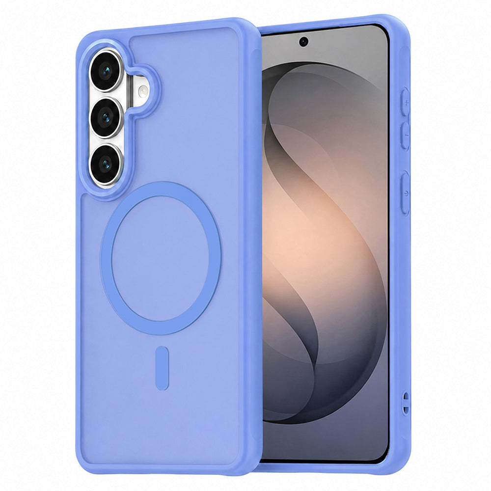 Husă Techsuit HaloFrost II MagSafe Galaxy S26 – Bleu – imagine 9