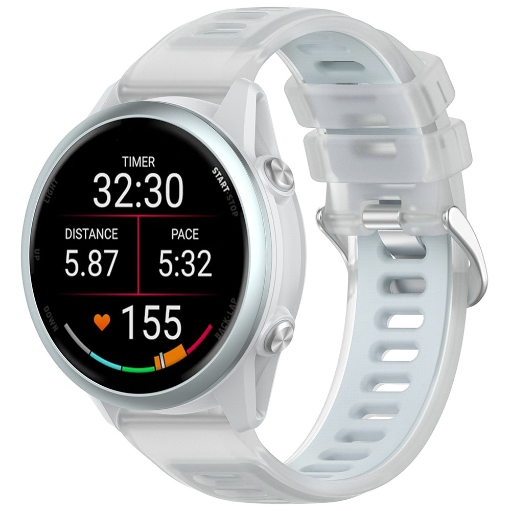 Curea Samsung Galaxy Watch (46 mm) Techsuit W084, silicon, albastru – imagine 2
