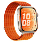 Curea Huawei Watch Fit 5 Pro/Fit 5 Techsuit W085, nailon, portocaliu – imagine 4
