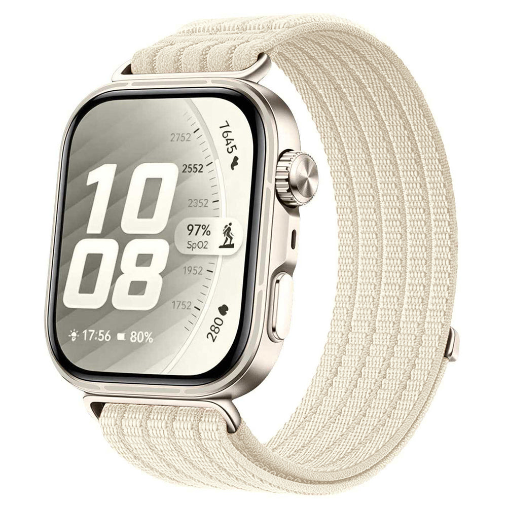 Curea Huawei Watch Fit 5 Pro/Fit 5 Techsuit W085, nailon, starlight – imagine 1