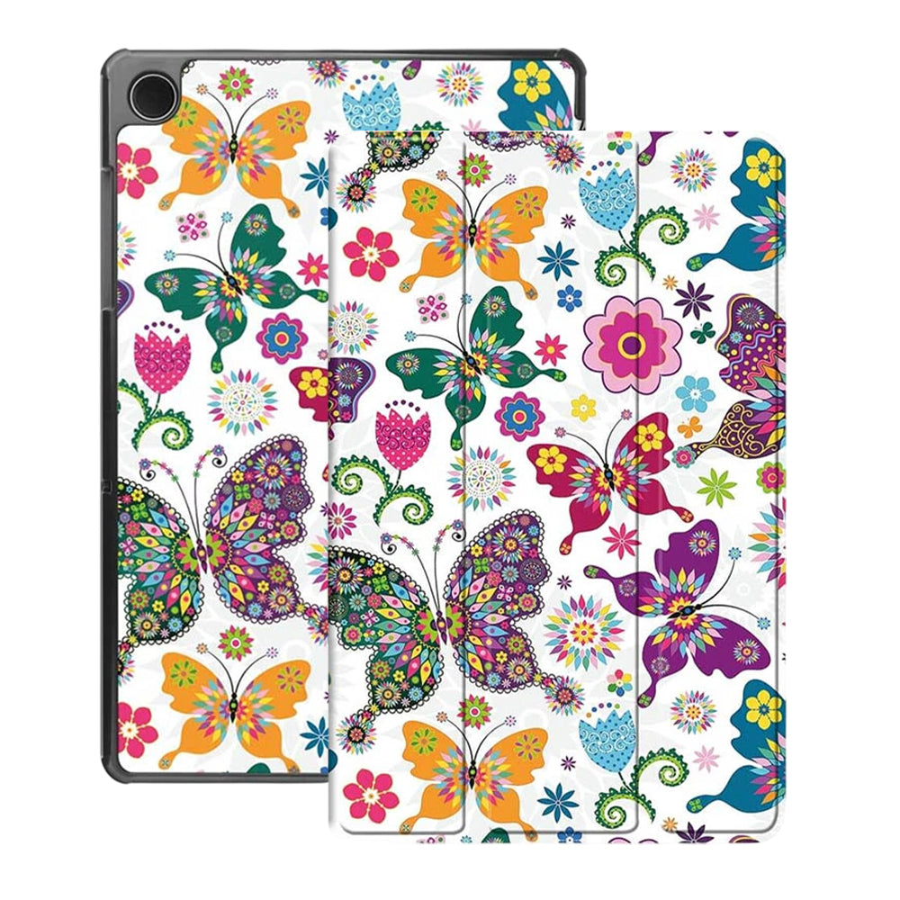 Husă Samsung Galaxy Tab A11 Plus / A9 Plus Techsuit FoldPro, butterfly – imagine 1