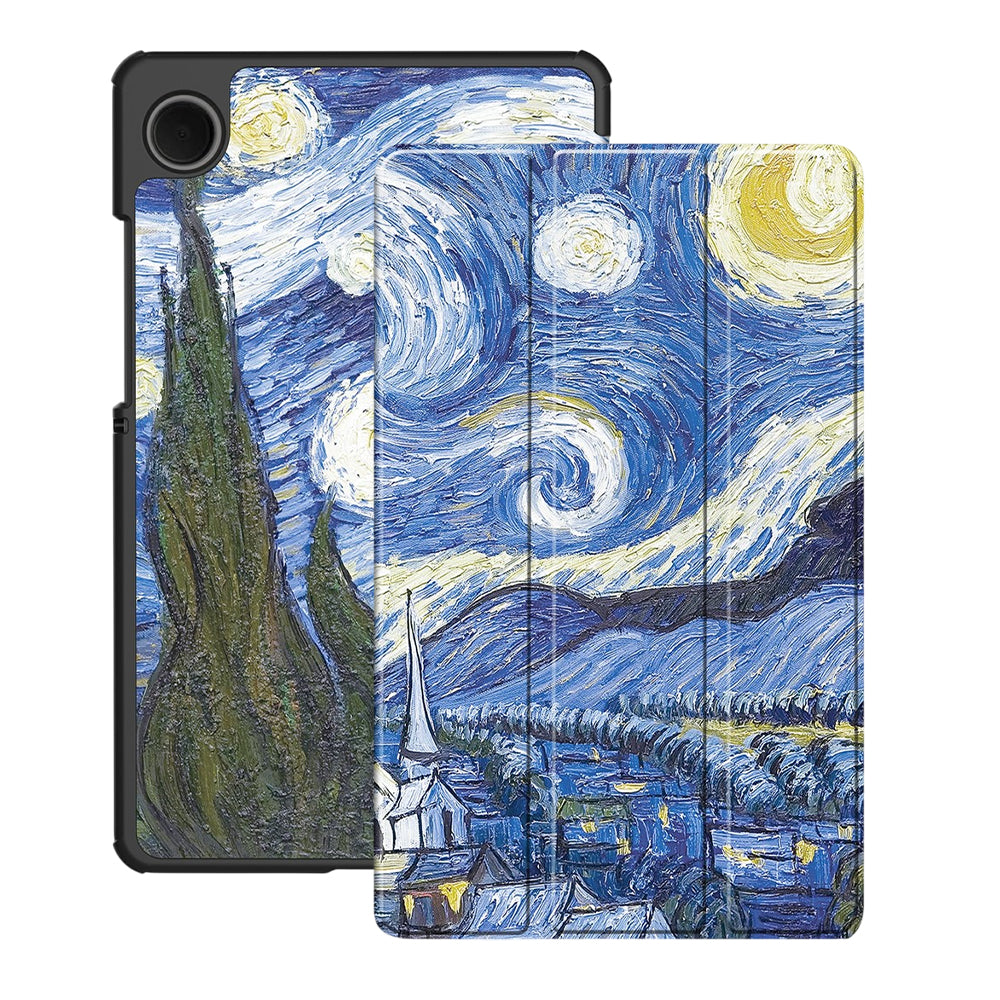 Husă Samsung Galaxy Tab A11 / A9 Techsuit FoldPro, starry night – imagine 1