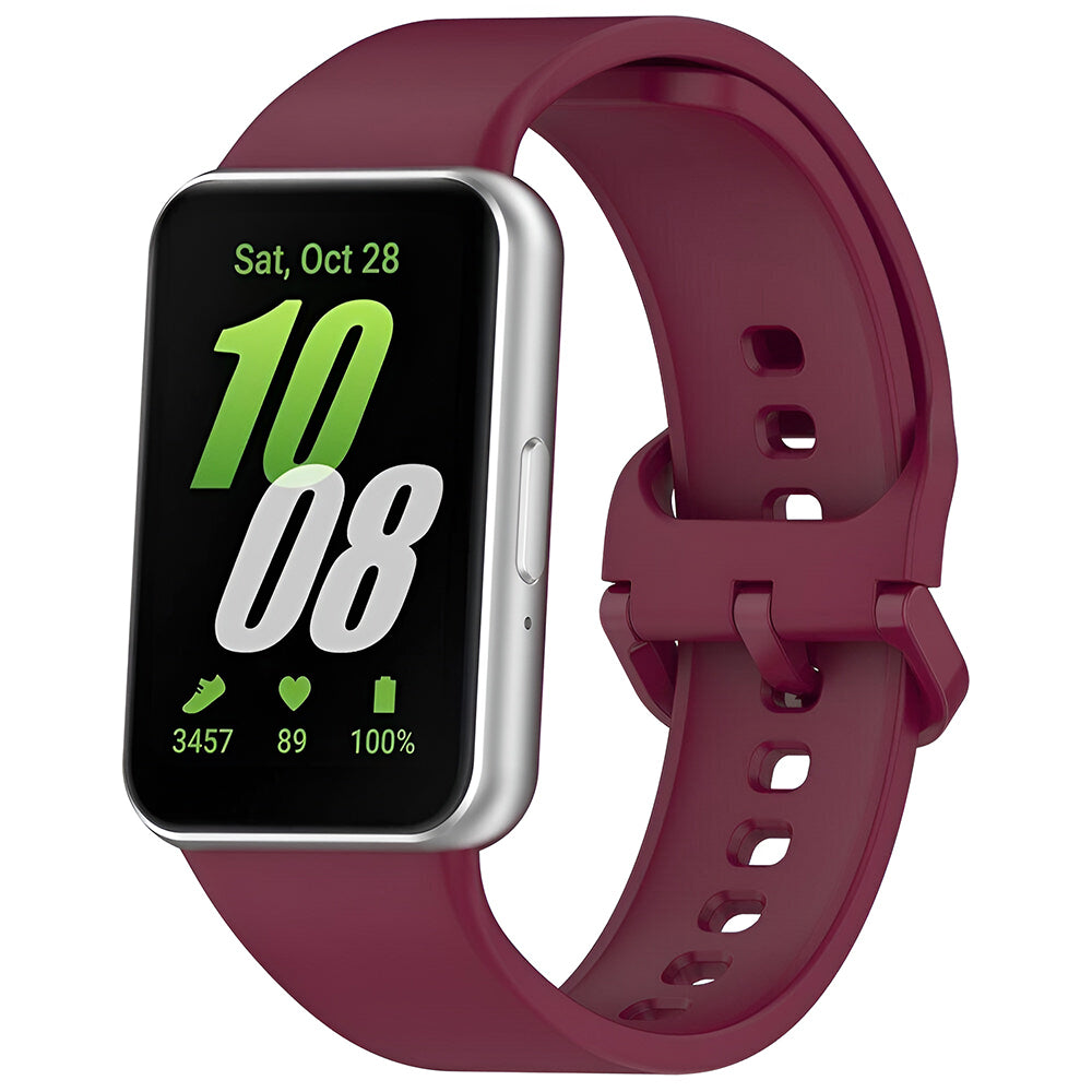Curea Samsung Galaxy Fit3 Techsuit W086, silicon, bordo – imagine 1