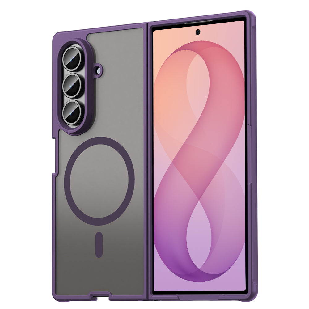 Husă Techsuit HaloFrost II MagSafe Galaxy Z Fold8 Ultra – Mov – imagine 8
