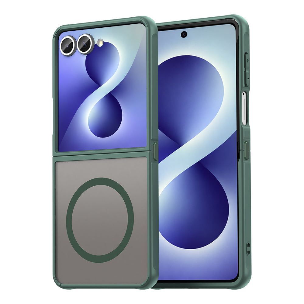 Husă Techsuit HaloFrost II MagSafe Galaxy Z Flip8 – Verde – imagine 4