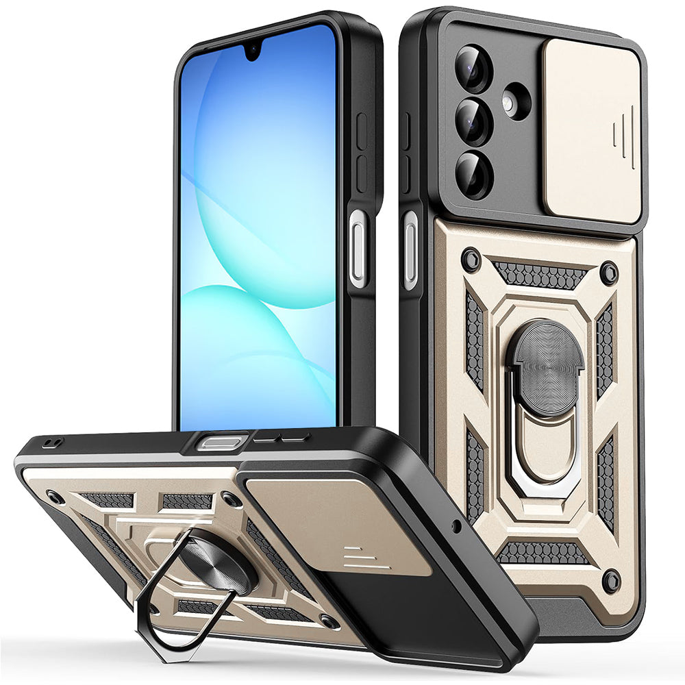 Husă Techsuit CamShield Galaxy A17 5G / A17 4G / M17 / F17 / A18 – Auriu – imagine 1