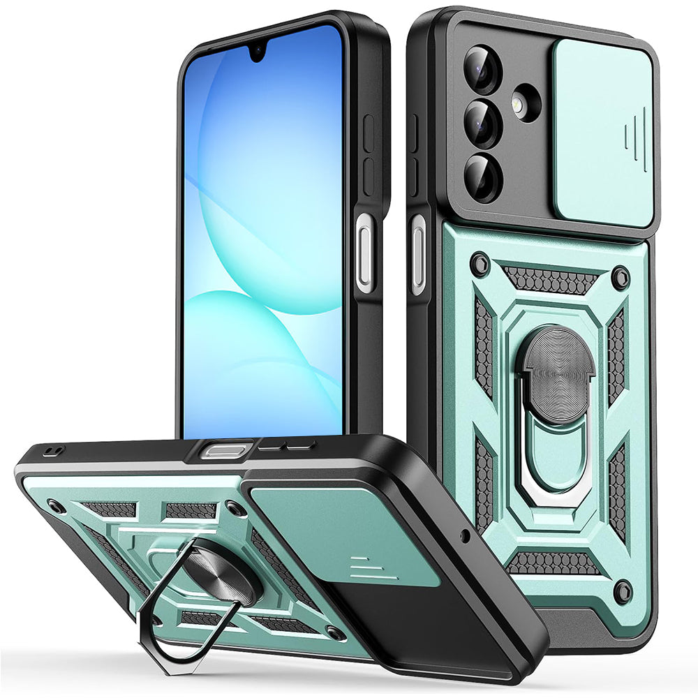 Husă Techsuit CamShield Galaxy A17 5G / A17 4G / M17 / F17 / A18 – Verde – imagine 3