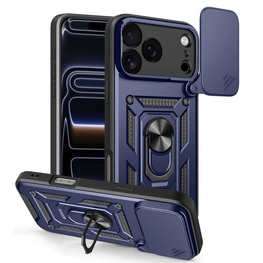Husă Techsuit CamShield iPhone 17 Pro – Albastru – imagine 2